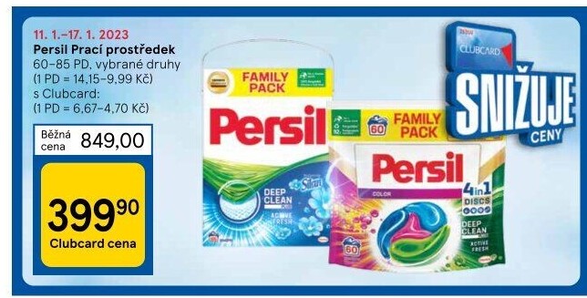Prací prostředky Persil