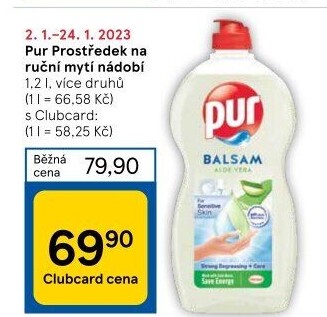 Prostředek na nádobí Pur