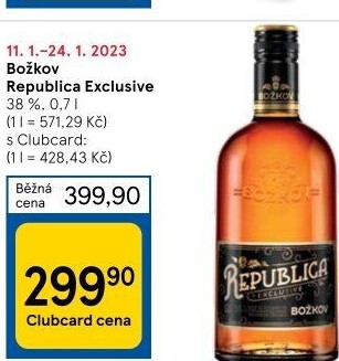 Rum Republica Exclusive Božkov