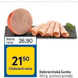 Šunka debrecínská
