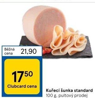 Šunka kuřecí standard