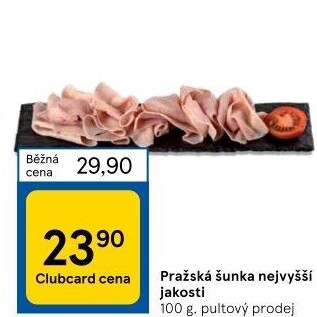 Šunka pražská nejvyšší jakosti