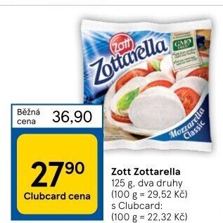 Sýr Zottarella Zott