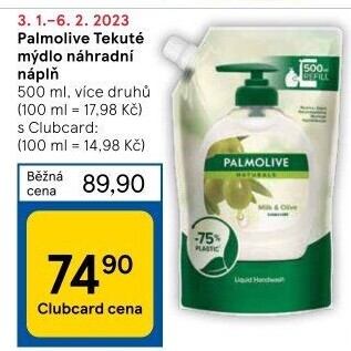 Tekuté mýdlo Palmolive - náhradní náplň