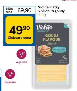 Veganský sýr Gouda Violife