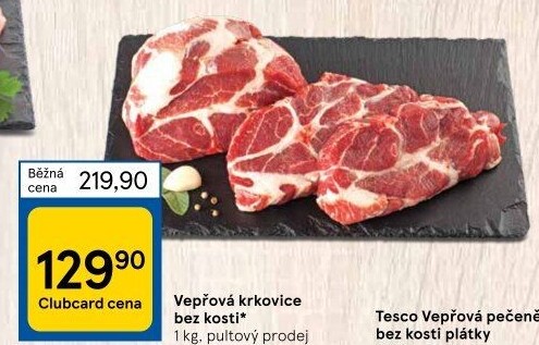 Vepřová krkovice bez kosti