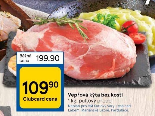 Vepřová kýta bez kosti