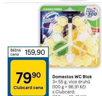 WC bloky Domestos