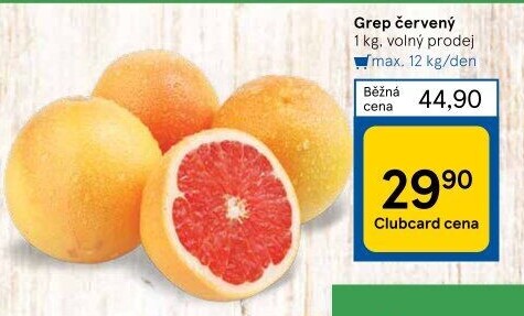 Grepy červené