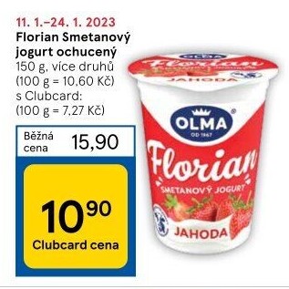 Jogurt smetanový Florian Olma