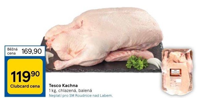 Kachna Tesco