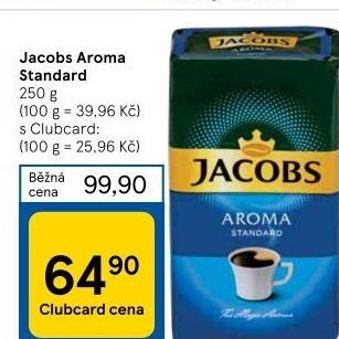 Mletá káva Jacobs Aroma Standard