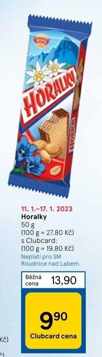 Oplatky Horalky Sedita
