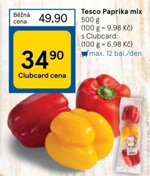 Paprika mix Tesco