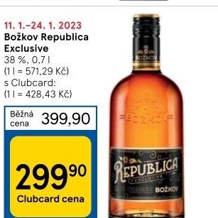 Rum Republica Exclusive Božkov
