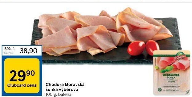 Šunka moravská výběrová Beskydské uzeniny Chodura