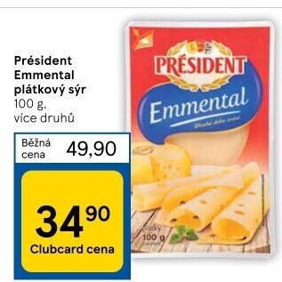 Sýr Ementál Président