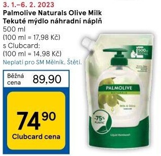 Tekuté mýdlo Palmolive - náhradní náplň