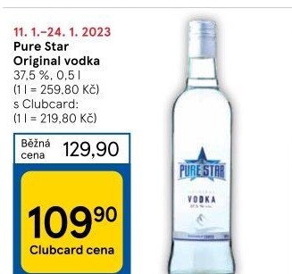 Vodka Pure Star