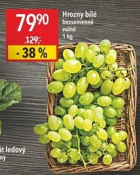 Hrozny bílé bezsemenné