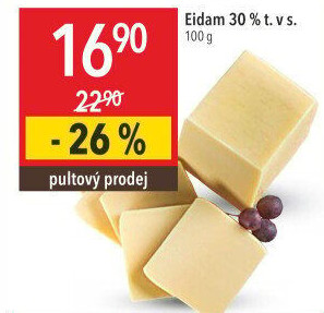 Sýr Eidam 30%