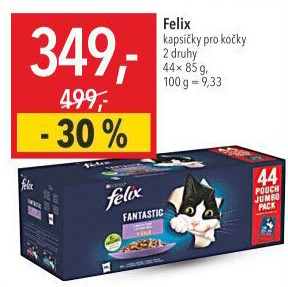 Kapsičky pro kočky Felix Purina