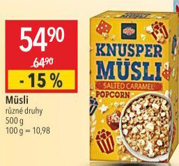 Müsli Knusper Globus