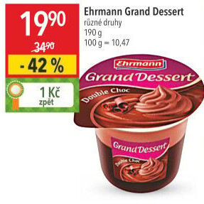 Dezert Grand Dessert Ehrmann