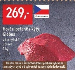 Hovězí pečeně z kýty Globus