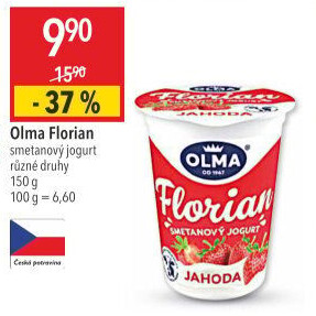 Jogurt smetanový Florian Olma