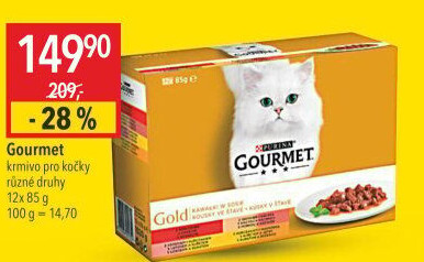Kapsičky pro kočky Gourmet Gold Purina