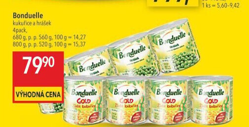 Kukuřice sterilovaná Gold Bonduelle