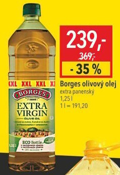 Olivový olej extra panenský Borges