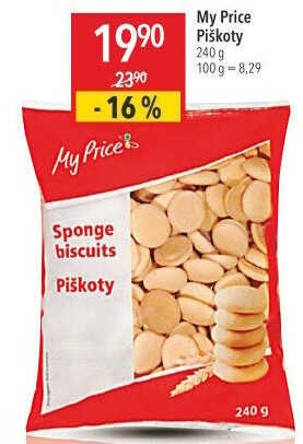 Piškoty My Price