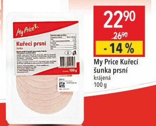 Šunka kuřecí prsní My Price