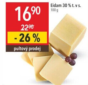 Sýr Eidam 30%