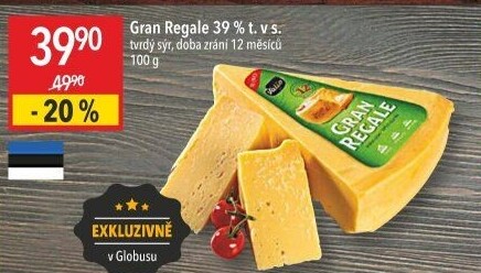 Sýr Gran Regale Valio