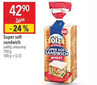 Toustový chléb Sandwich Soft Ölz