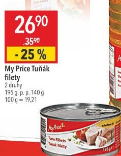 Tuňák filety My Price