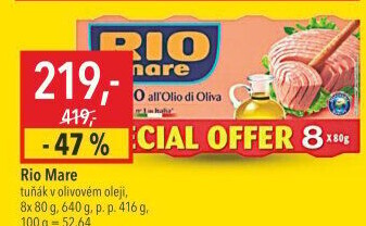 Tuňák v oleji Rio Mare
