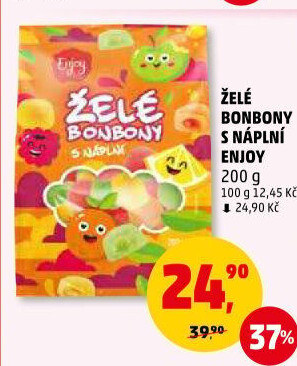 Bonbony želé s náplní Enjoy