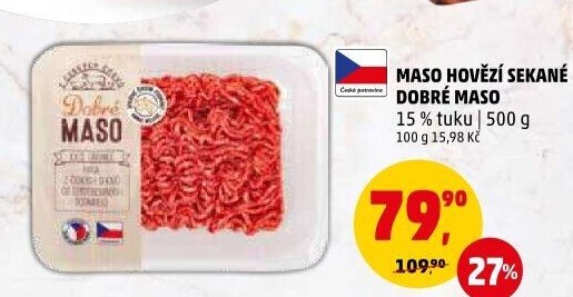 Hovězí mleté maso Dobré maso
