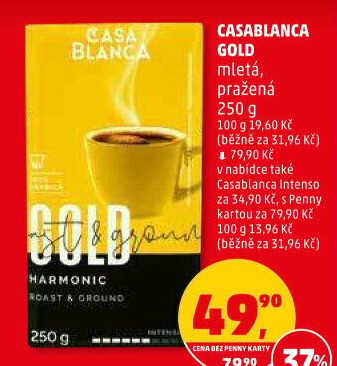 Mletá káva Gold Casablanca