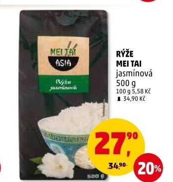 Rýže jasmínová Mei Tai Asia