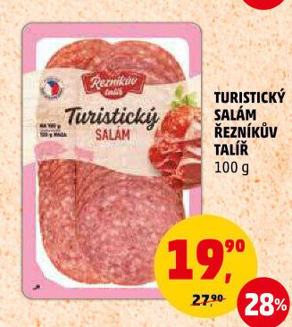 Salám turistický Řezníkův talíř