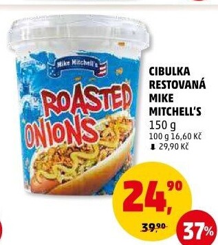 Smažená cibulka Mike Mitchell'