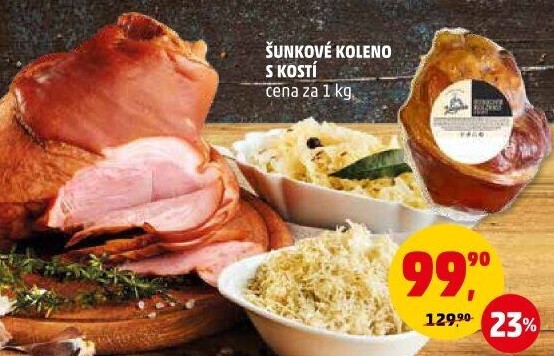 Šunkové koleno s kostí Dobrá česká Zabijačka