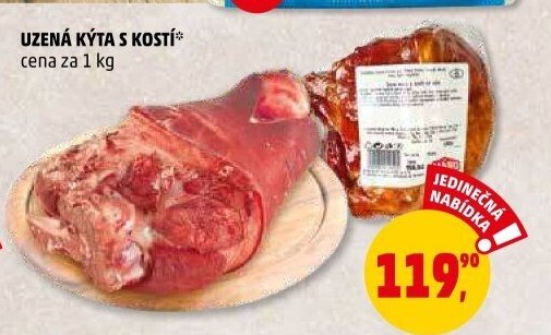 Uzená kýta s kostí
