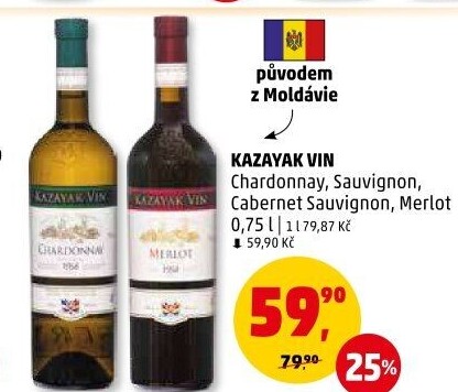 Víno Chardonnay Kazayak