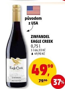 Víno Zinfandel Eagle Creek